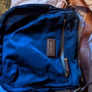 Calvin Klein Nylon Navy Handbag